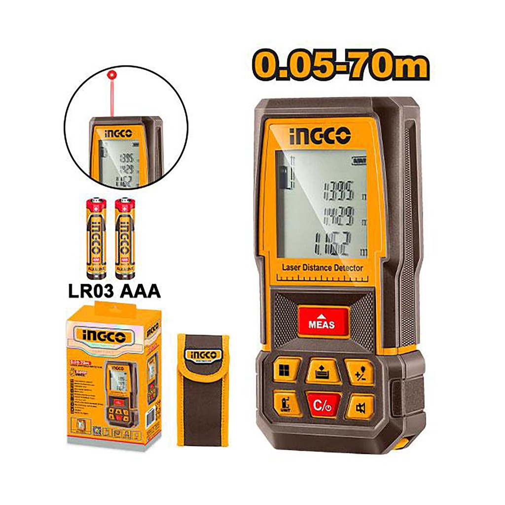 INGCO TELEMETRE LASER 60M [HLDD0608]