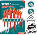 [THTIS566] TOURNEVIS ISOLES SET DE 6 PIECES - TOTAL