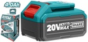 TOTAL BATTERIE 20V 4AH  [TFBLI2002]