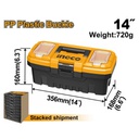 [PBX1401] INGCO BOITE A OUTILS EN PLASTIQUE PVC 14''  [PBX1401]