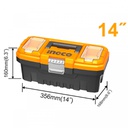 INGCO BOITE A OUTILS EN PLASTIQUE PVC 14'' [PBX1401]