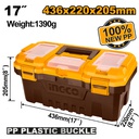 [PBX1701] INGCO صندوق أدوات بلاستيك PVC 17"