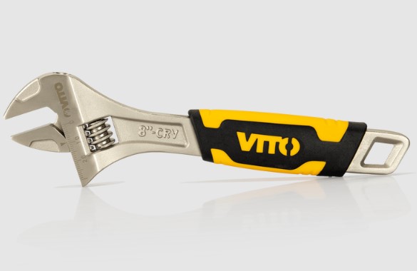 VITO مفتاح إنجليزي بمقبض ثنائي المادة PRO 250 مم