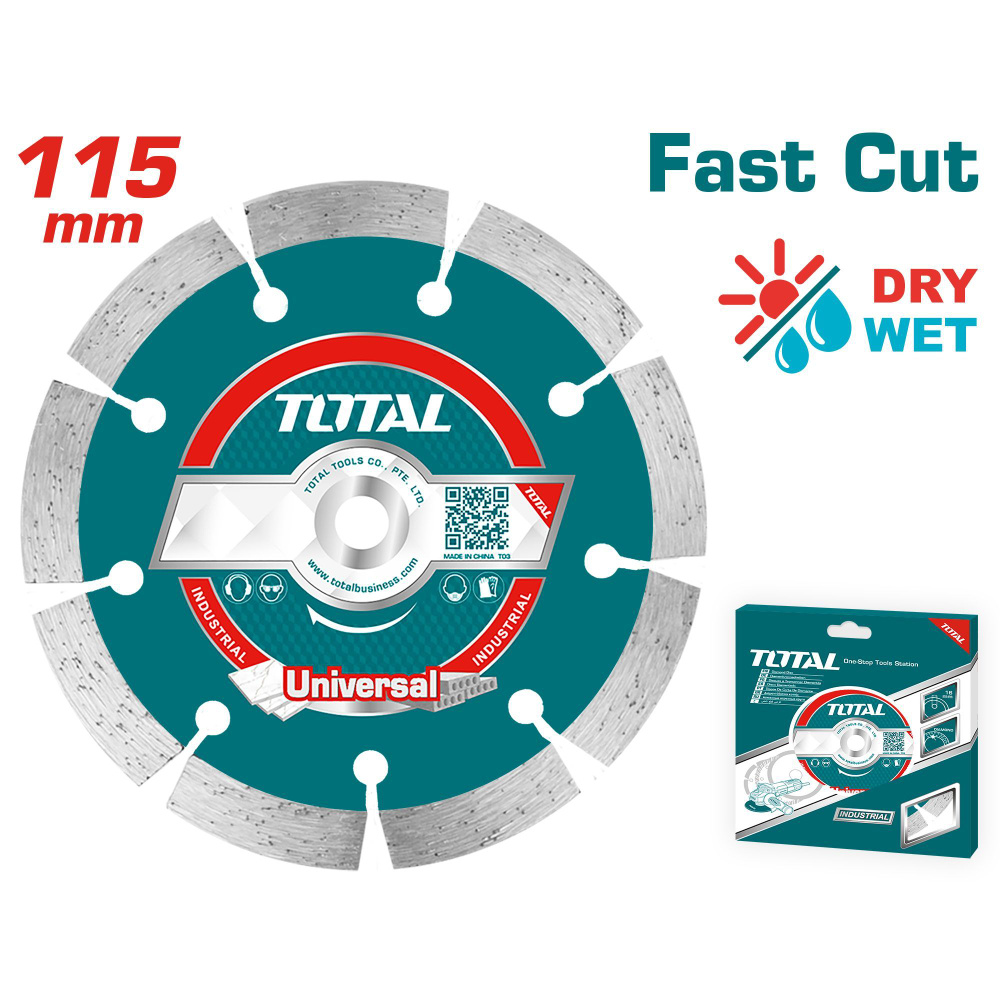 TOTAL dry 115MM diamond disc
