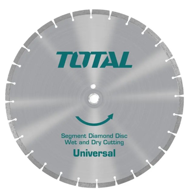 DISQUE DIAMANT POUR L'ASPHALTE ET JANTE SOUDÉE AU LASER 405MM 16''