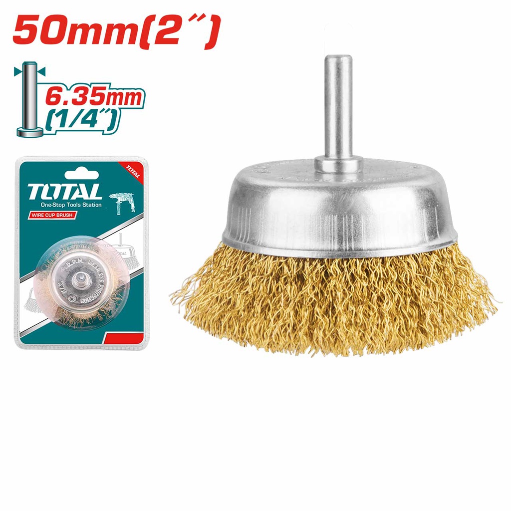 BROSSE COUPELLE METALLIQUE 50MM TOTAL