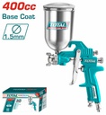 TOTAL PISTOLET A PEINTURE PNEUMATIQUE 400CC V1  [TAT10402]