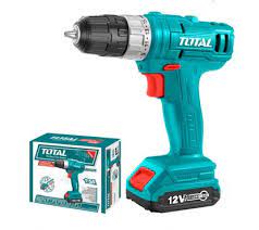 TOTAL PERCEUSE A BATTERIE 12V 1.5AH 1BATTERIE 