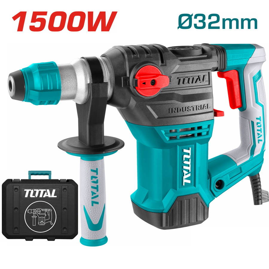 TOTAL MARTEAU PERFORATEUR SDS PLUS 1500W  
