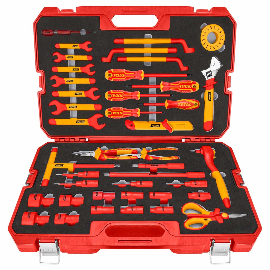 ENSEMBLE D'OUTILS A MAIN ISOLES 41PCS