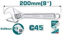 [THT101083] TOTAL CLE A MOLETTE 200MM  [THT101083]