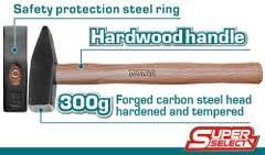 TOTAL MARTEAU DE MACANICIEN 300G MANCHE EN BOIS  [THTW71300]