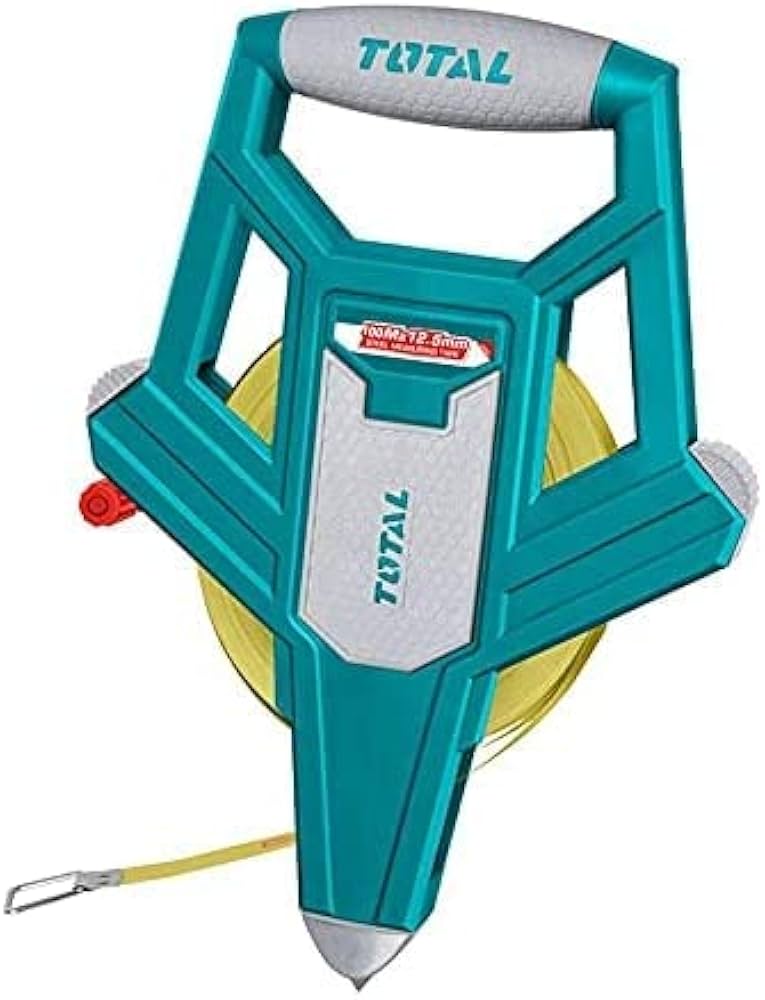 TOTAL RUBAN A MESURER EN FIBRE DE VERRE 100M 
