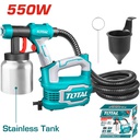 [TT5006-2] TOTAL مسدس رش HVLP 550 واط