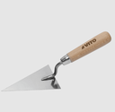 VITO TRUELLE ACIER INOXYDABLE TRIANGULAIRE 125MM [VICB125]