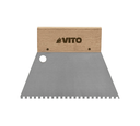 [VIED1808] SPATULE EN ACIER DENTEE 180MM 8X8MM