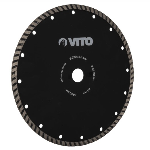 DISQUE DIAMANT TURBO 230MM