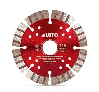 DISQUE DIAMANT PRO GENERAL POUR CHANTIER 125MM