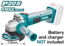 [TAGLI1151] MEULEUSE D'ANGLE AU LITHIUM-ION 20V 
