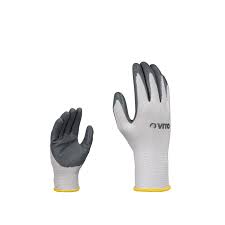 GANTS EN NITRILE 9" GRIS - VITO