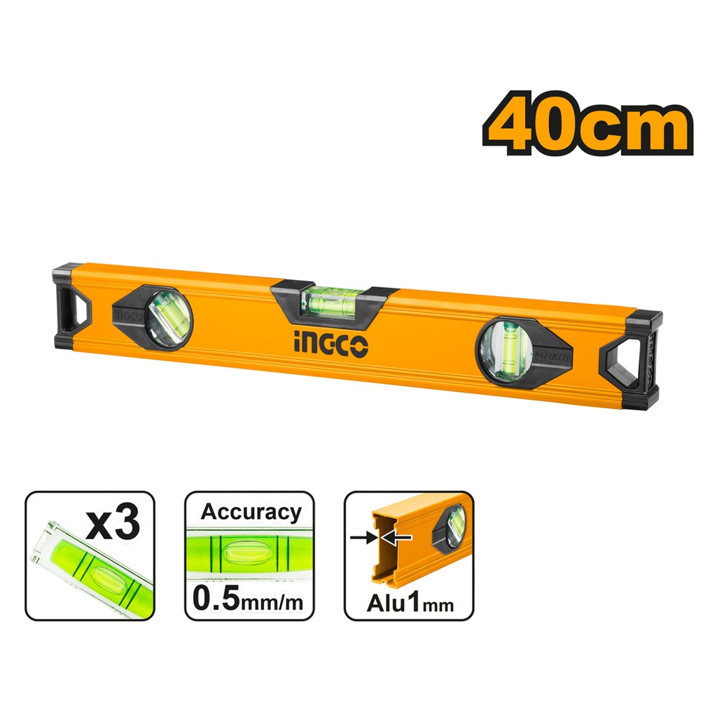 INGCO aluminium level 40CM