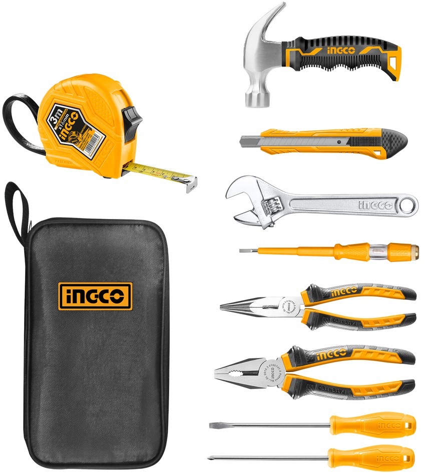 INGCO SET DE 9 OUTILS À MAIN [HKTH10809]