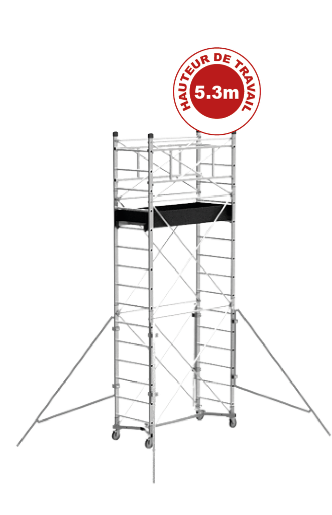 ECHAFAUDAGE MARCHETTI OLYMPO 5 NORMÉ EN1004