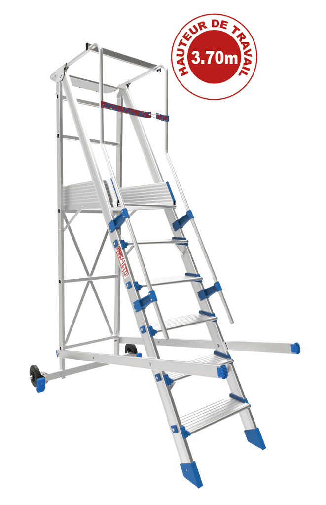ECHELLE PLATEFORME FORTEZZA 7NORMÉ EN1004