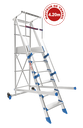 [FORTEZZA9] MARCHETTI FORTEZZA 9 platform ladder EN1004 certified