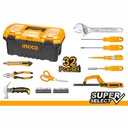 INGCO BOITE A OUTILS 32 PCS  [HKTHP10321]