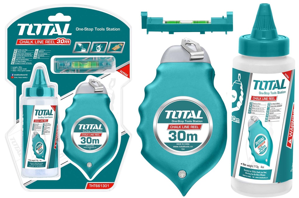 TOTAL chalk line reel 30M