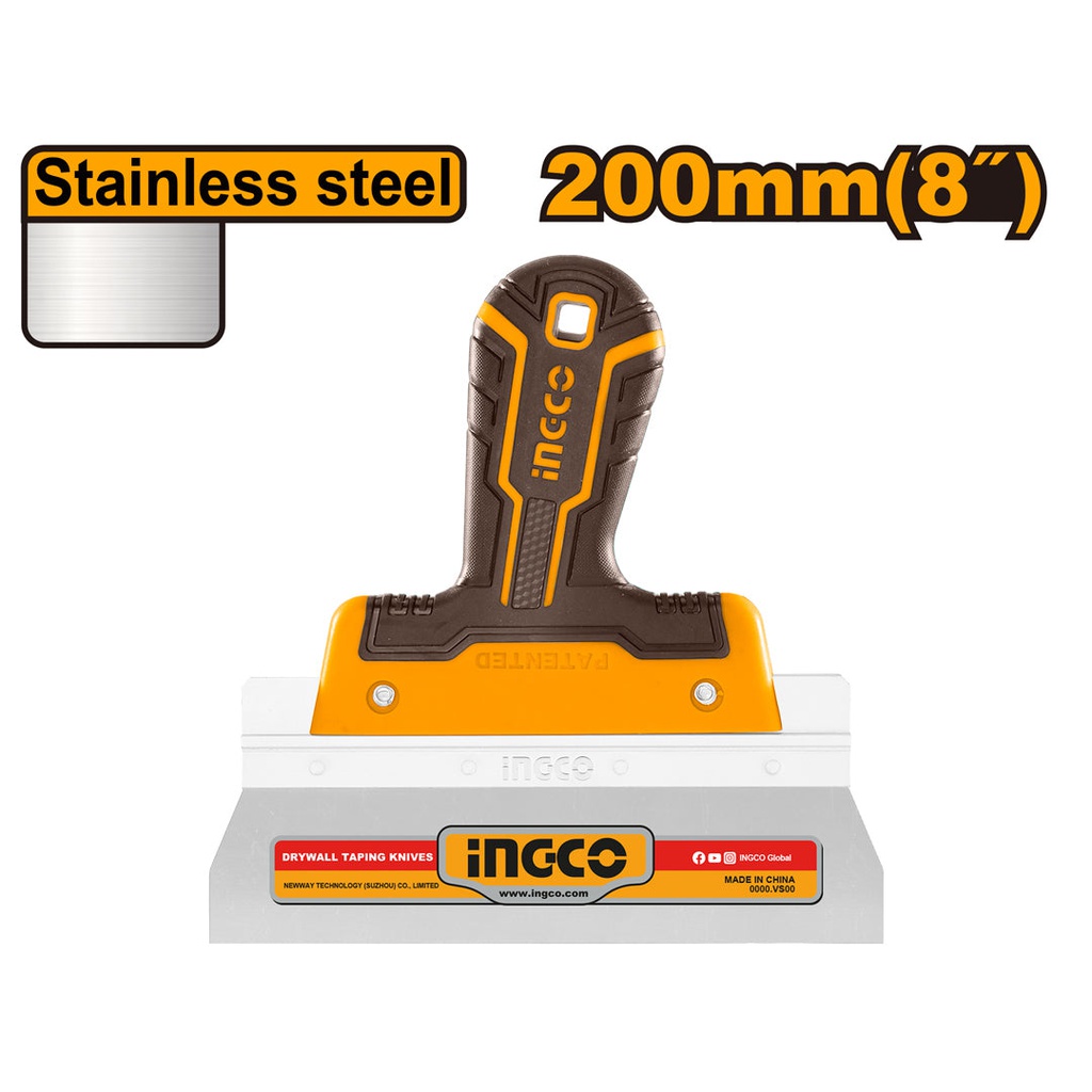 INGCO COUTEAU POUR CLOISONS SÈCHES 200MM  [HPUT78200]