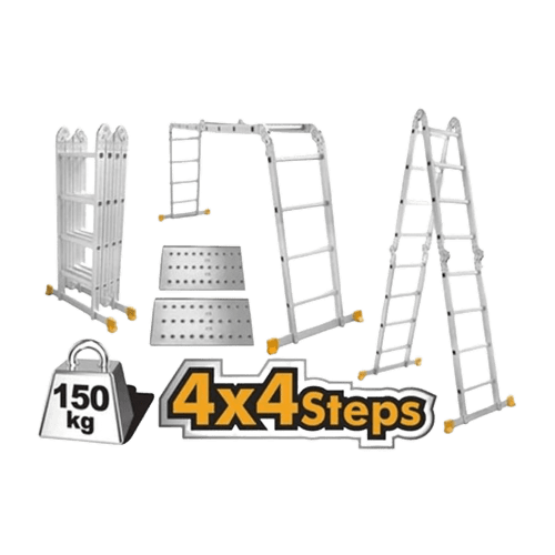 TOTAL 4X4 convertible ladder 3 planes + stabiliser