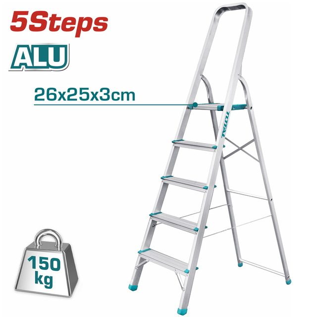 TOTAL ECHELLE EN ALUMINUM 5 MARCHES  