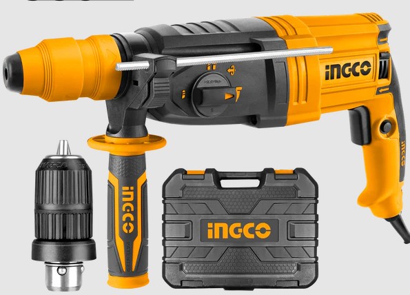 INGCO MARTEAU PERFORATEUR 28MM 950W + MANDRIN 13MM NR [RGH9528-2]