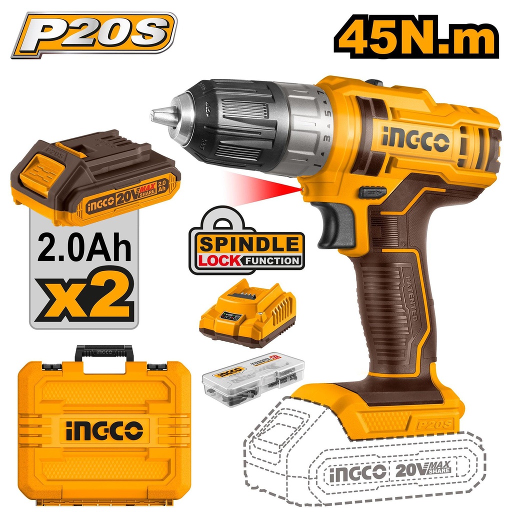 VISSEUSE 20V SANS BATTERIE SANS CHARGEUR