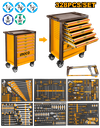 [HTCS273281] INGCO SERVANTE A 7 TIRROIRS 328 PCS 