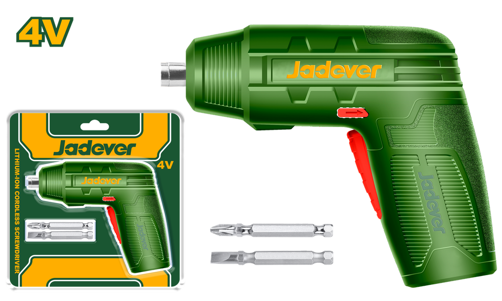 JADEVER 4V cordless screwdriver