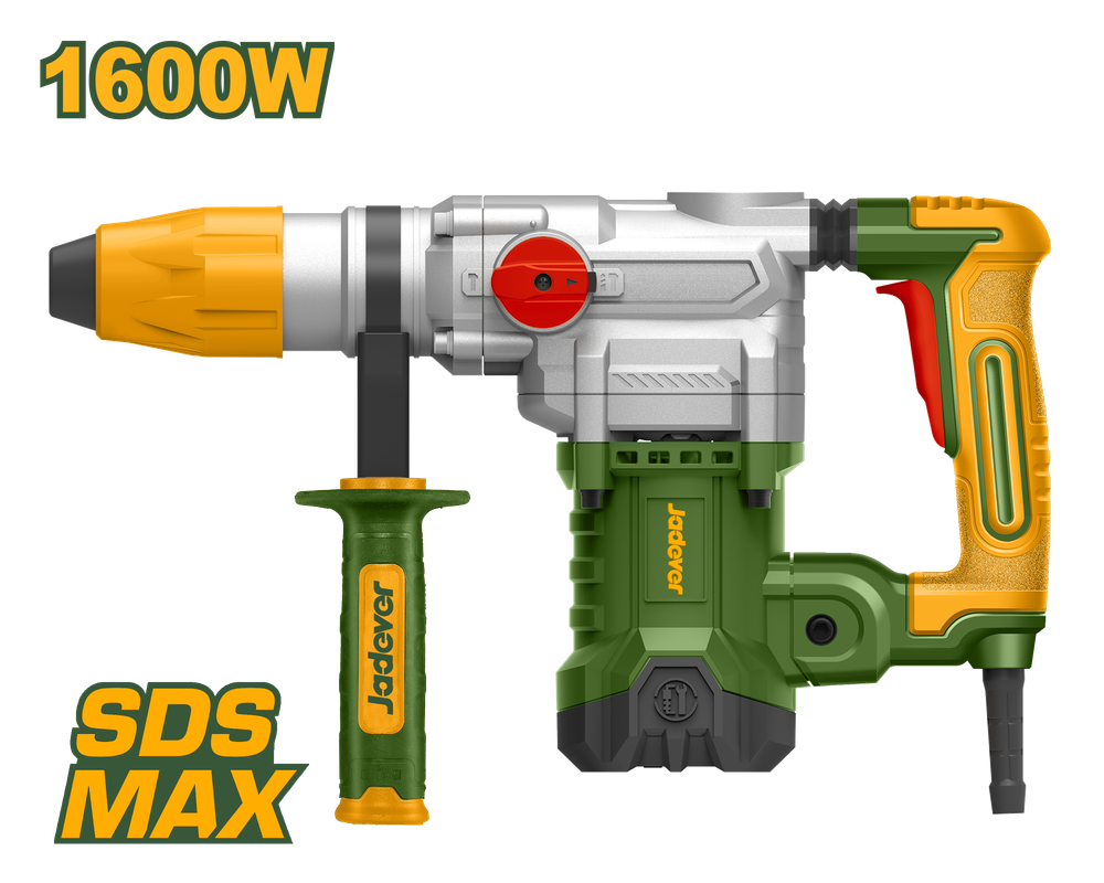 JADEVER MARTEAU PERFORATEUR SDS MAX 40MM 1600W  