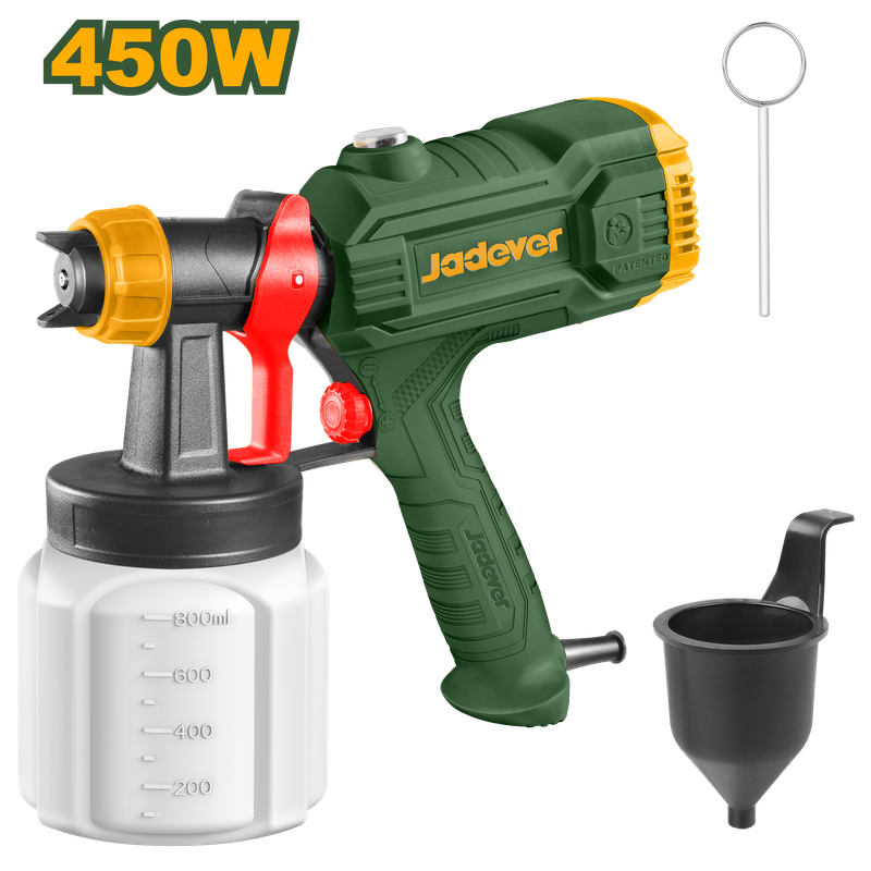 JADEVER PISTOLET À PEINTURE 450W [JDEG1A45]