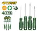 [JDSS2204] JADEVER 4-piece screwdriver set