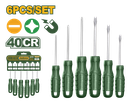 [JDSS2206] JADEVER 6-piece screwdriver set