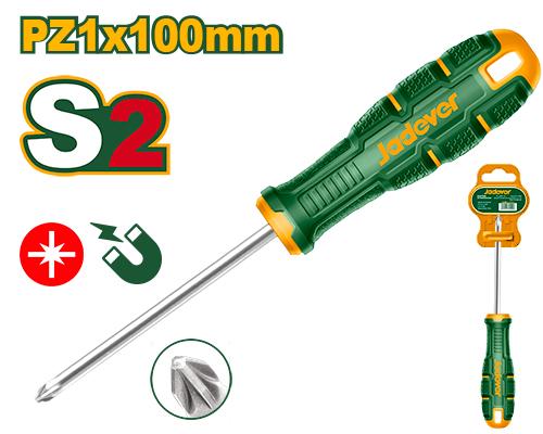 JADEVER مفك PZ1 5×100 مم