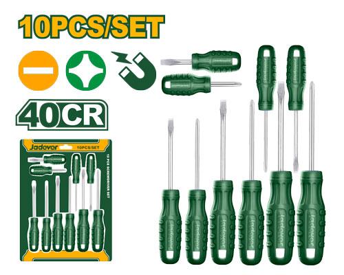 JADEVER 10-piece screwdriver set
