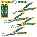 JADEVER JEU DE 4 PINCES À CIRCLIPS-JDPS2604