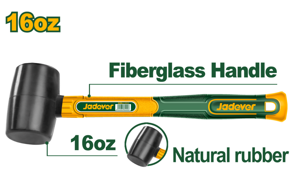 JADEVER MARTEAU EN CAOUTCHOUC-JDHM7302