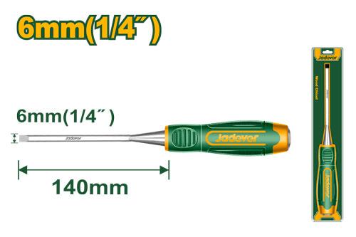 JADEVER CISEAU À BOIS 6MM-JDWC1206