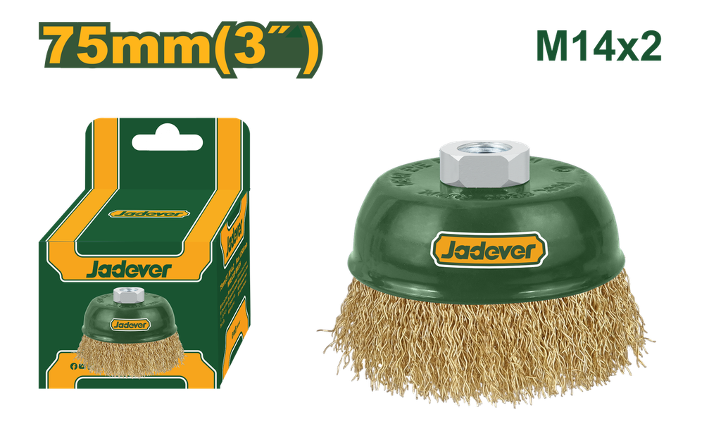 JADEVER wire cup brush