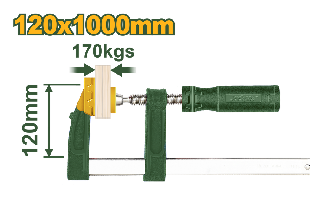 JADEVER PINCE F AVEC POIGNÉE EN PLASTIQUE [JDCP2125]