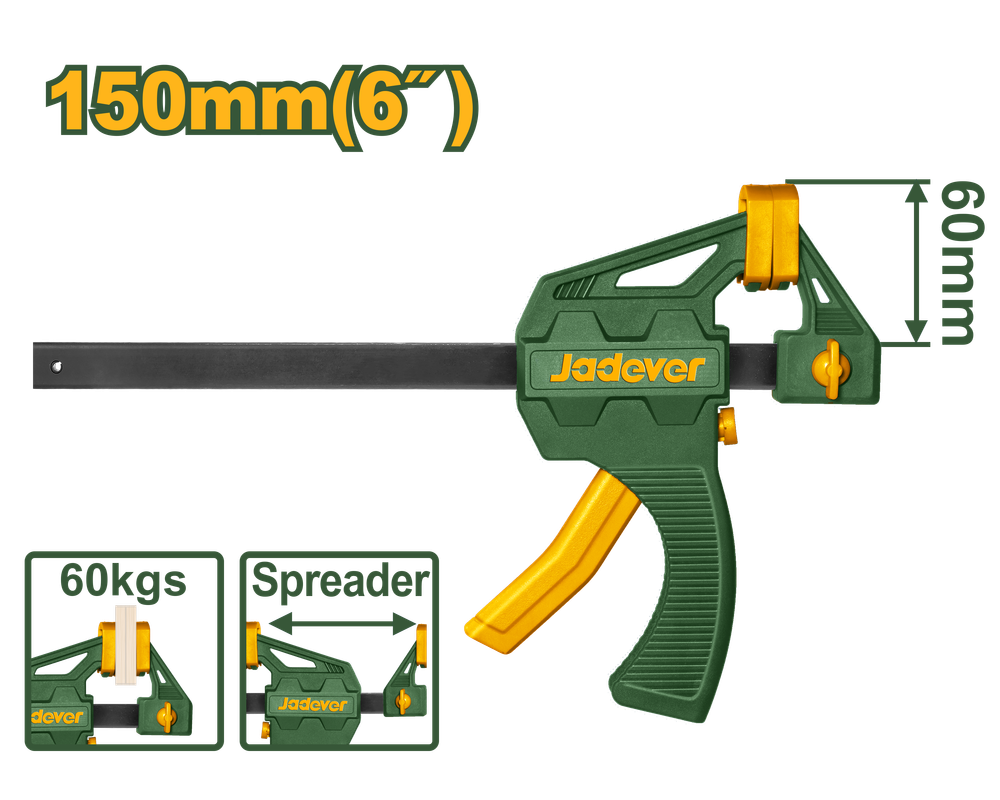JADEVER SERRE JOINT A BARRE RAPIDE 60X150MM  